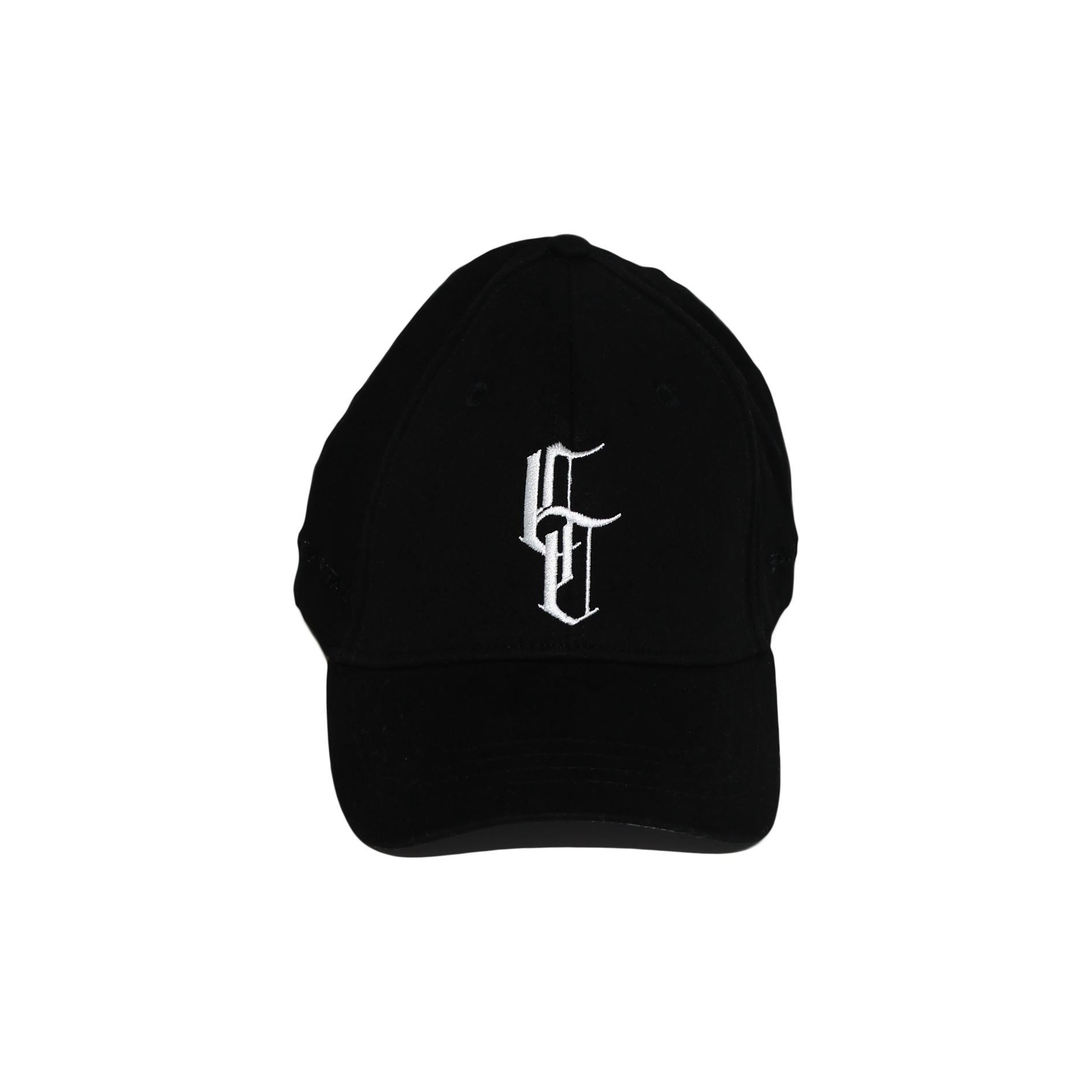 Monogram Baseball Cap - Black